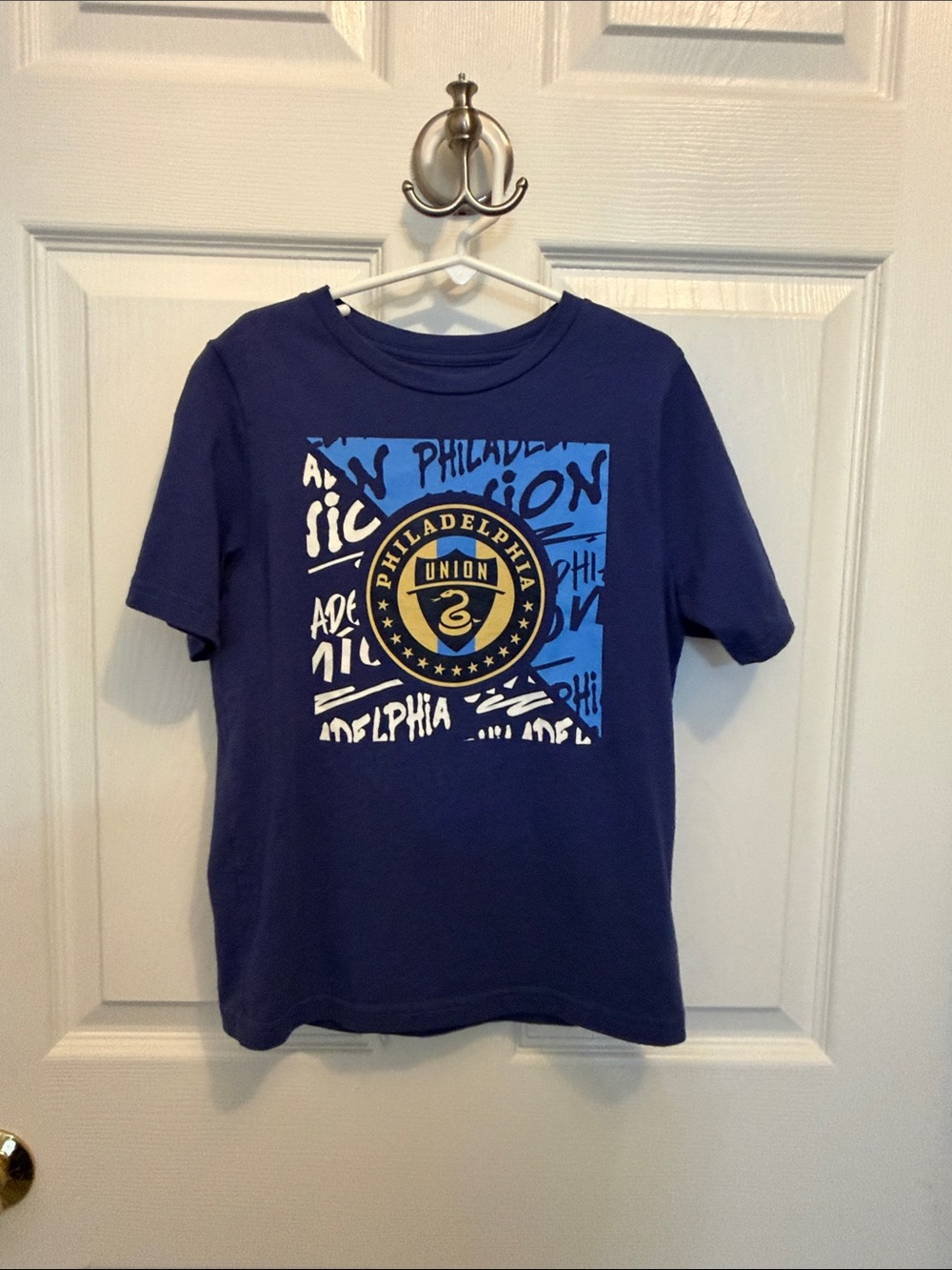 Philadelphia Union Youth Graphic Tee - Navy Blue